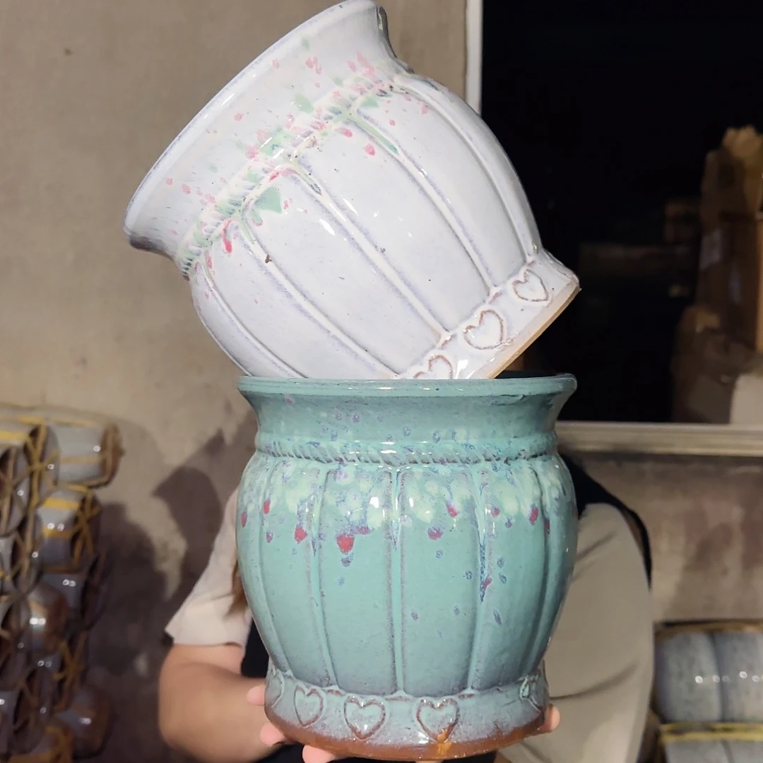 花盆紫砂高19口19