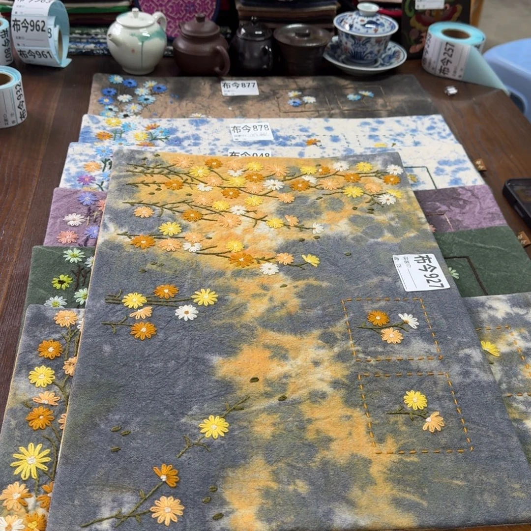 诗***猫刺绣927一张春日来信