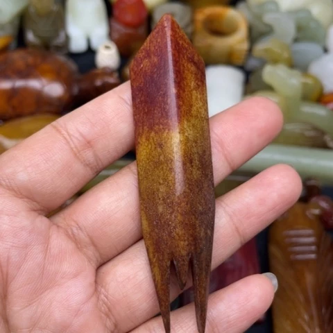 和田玉未镶嵌颈饰31