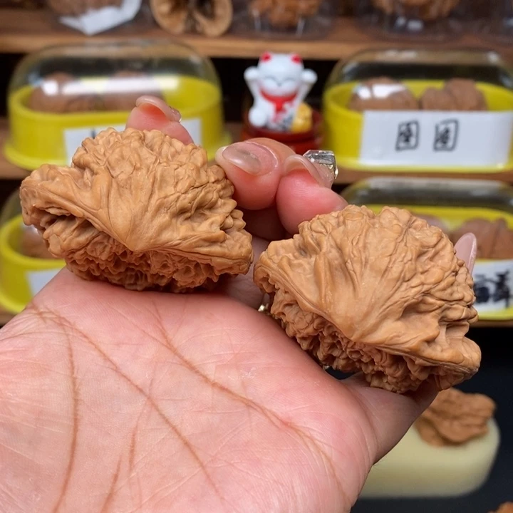 文玩核桃吊坠菩****生52蛇头