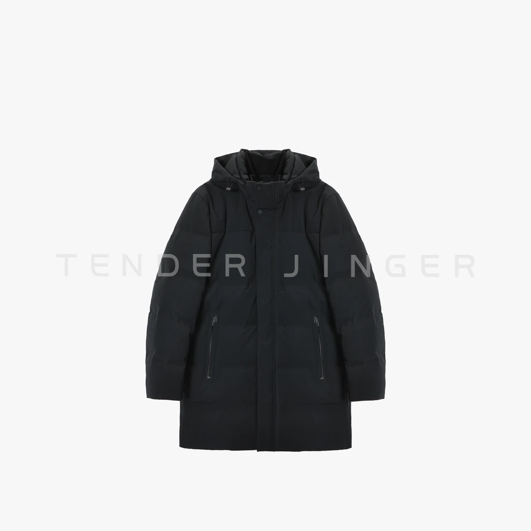 Tender Jinger｜男士中长款可拆帽+内胆三合一羽绒服 T512HZS18157