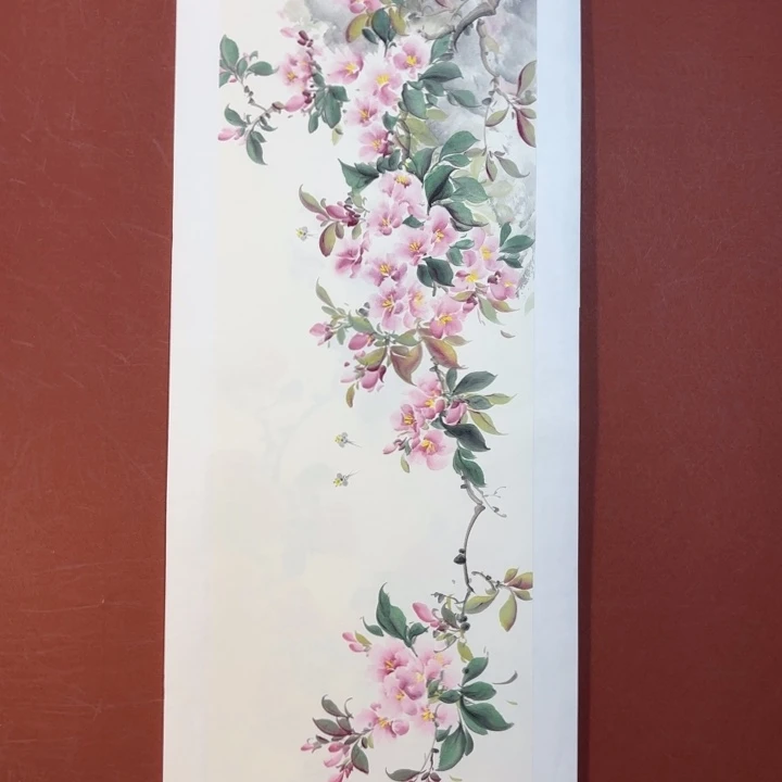 国画听兰老师花鸟