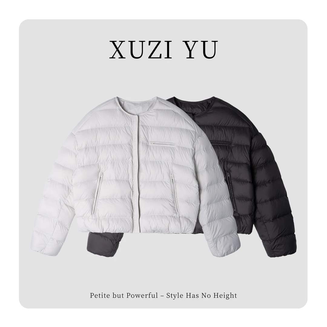 XUZI YU.小个子定制冬季显瘦绒服女90白鸭绒百搭7730-W5071008