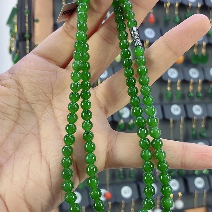 毛衣链未镶嵌和田玉