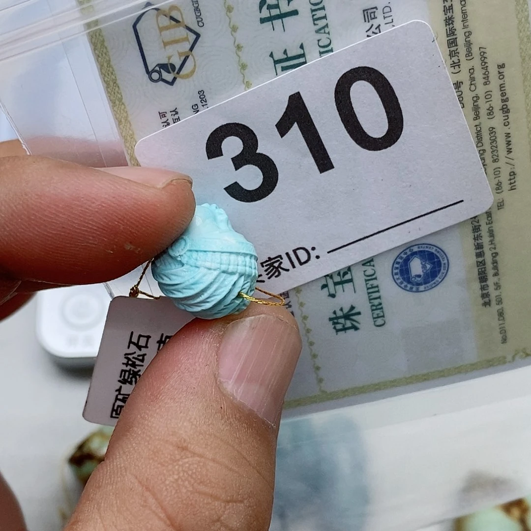 未镶嵌绿松石珠宝奇石