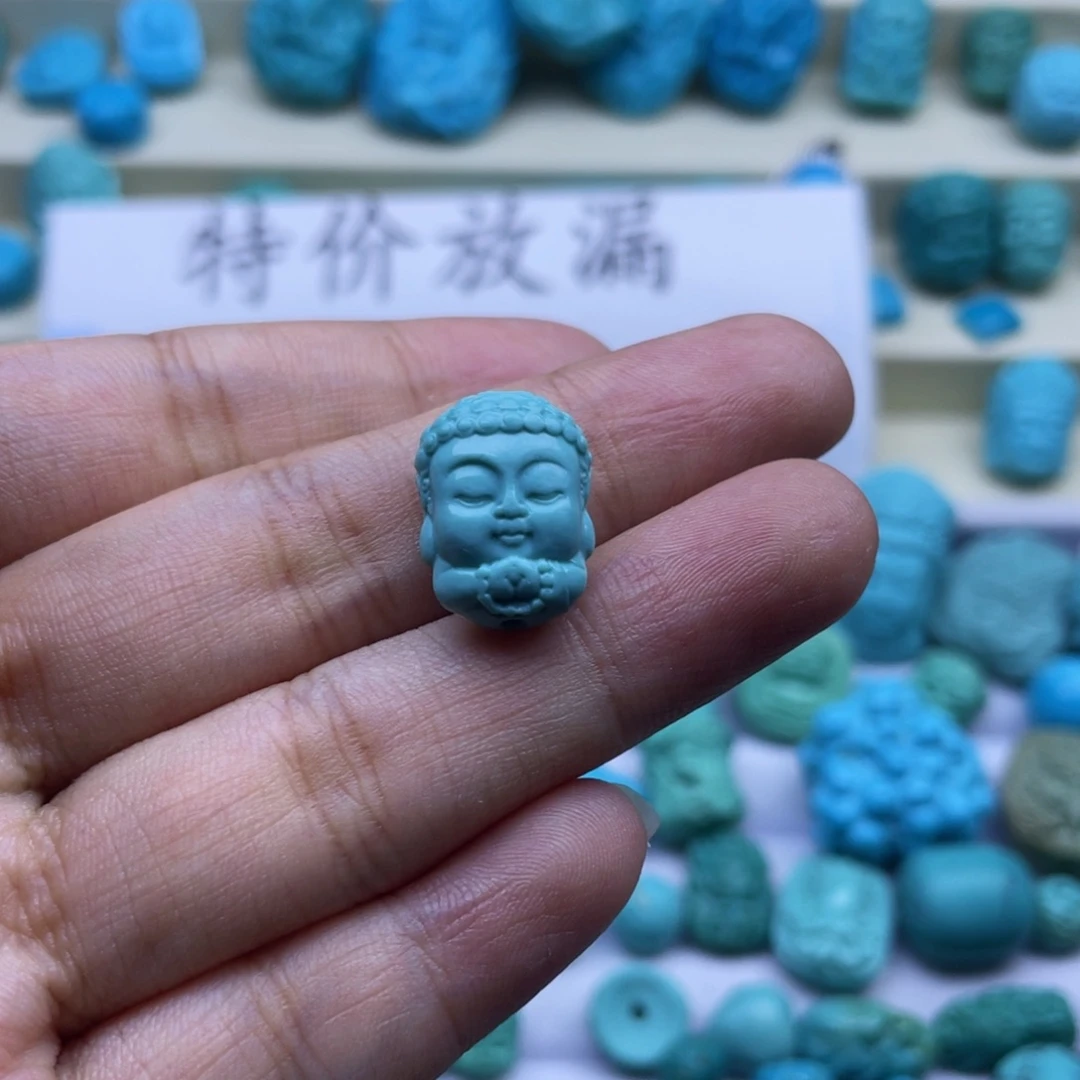 未镶嵌绿松石珠宝奇石