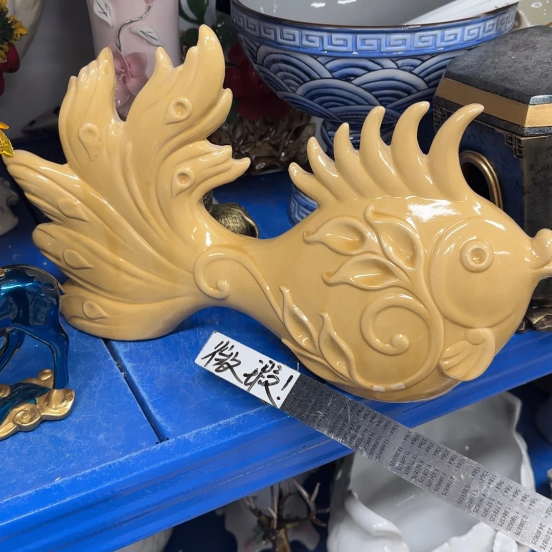 瓷片陶瓷工艺花瓶摆件