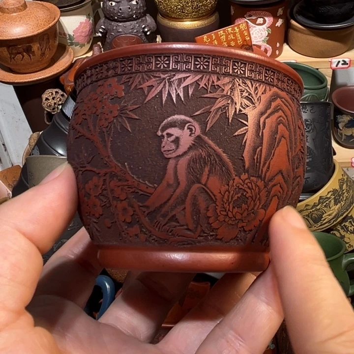 茶杯紫砂宜兴紫砂主人杯