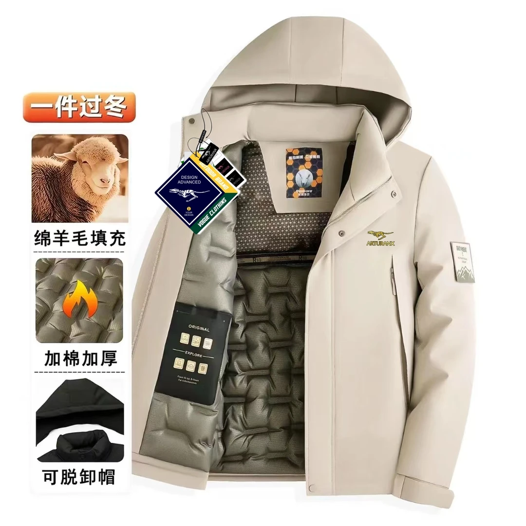 【法龙全新系列】秋冬绵羊毛抗极寒保暖夹克-25999