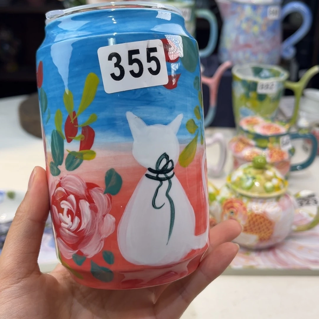 瓷片景德镇手工手绘陶瓷茶具