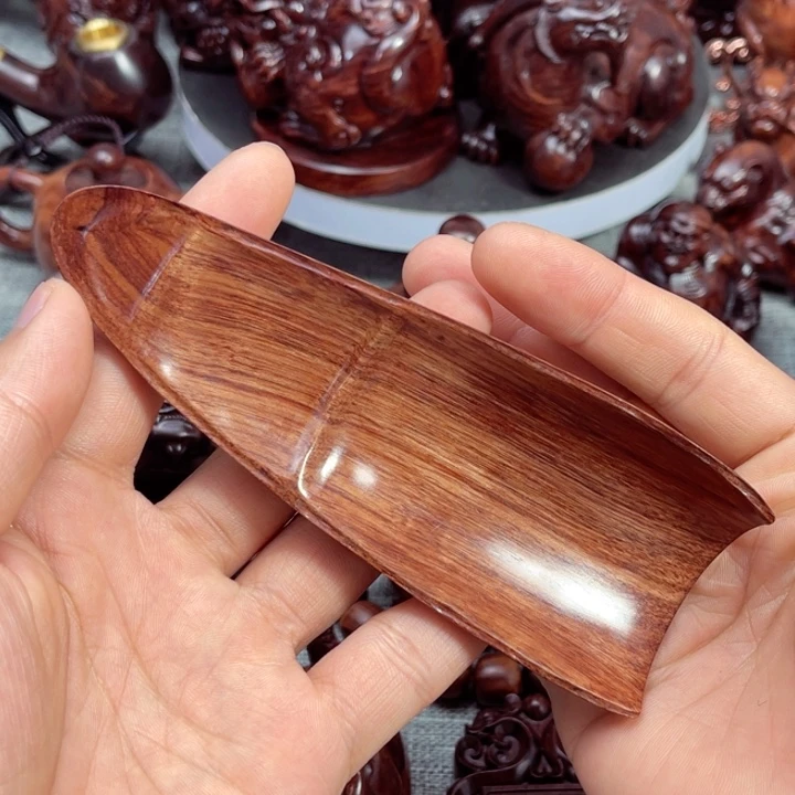 黄花梨/降香黄檀把件茶铲