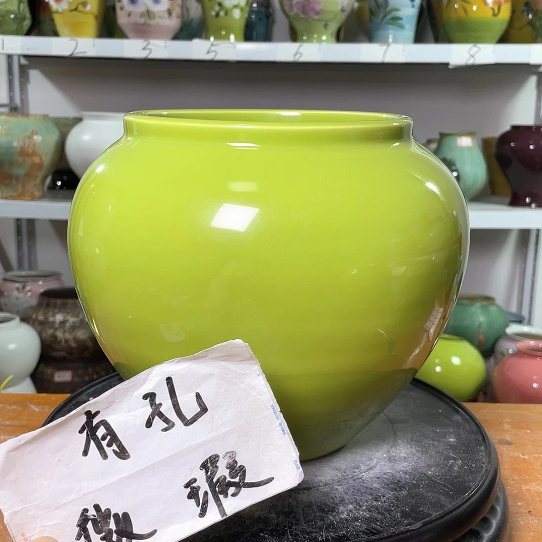 景德镇陶瓷花盆花器微瑕258