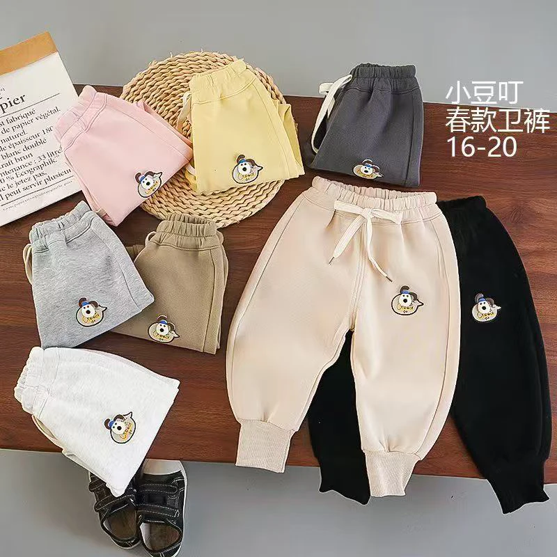 宝宝春款百搭卫裤