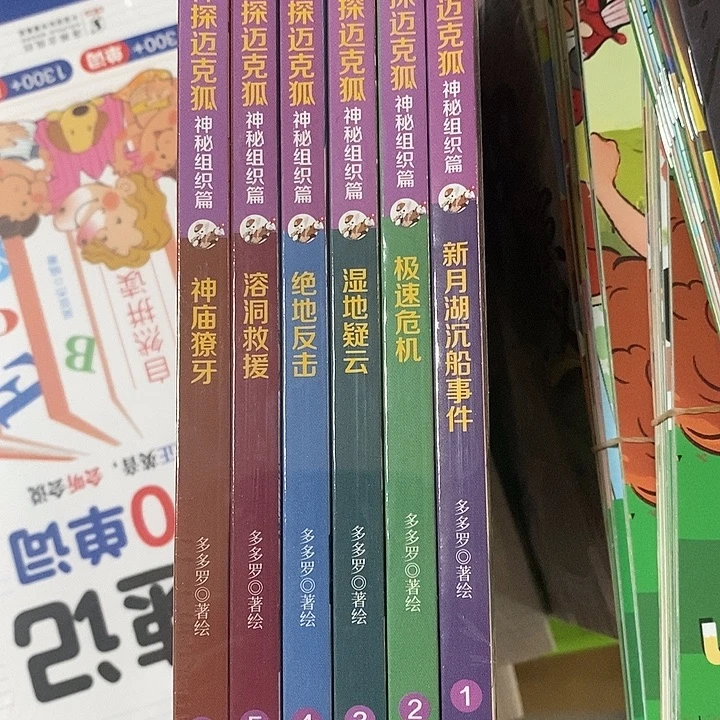 神探迈克狐之神秘组织片六本一套