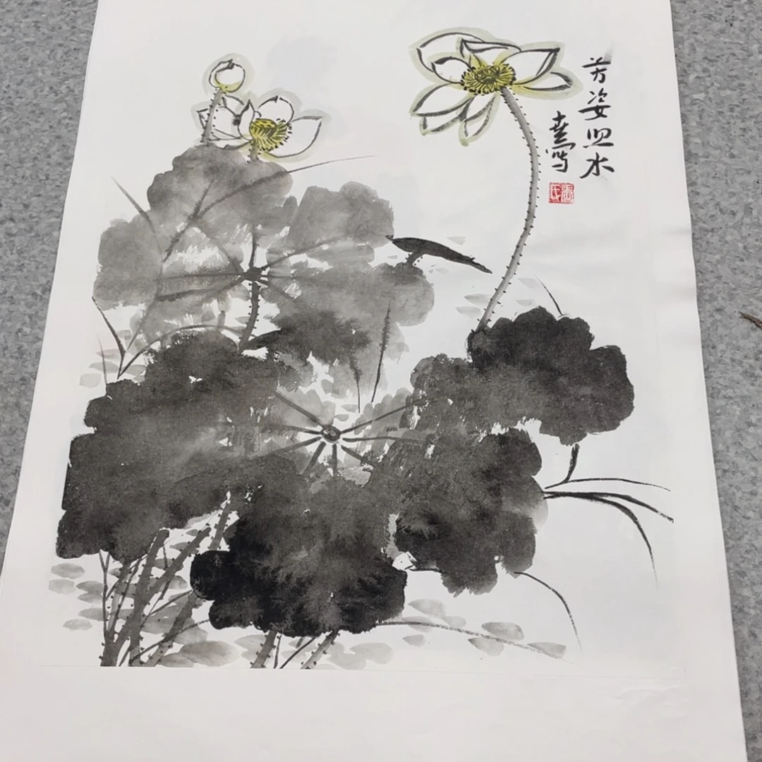 国画1.4平尺国画作品