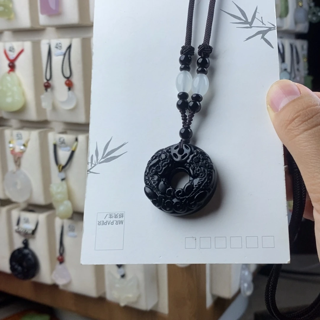 玛瑙/玉髓合金颈饰