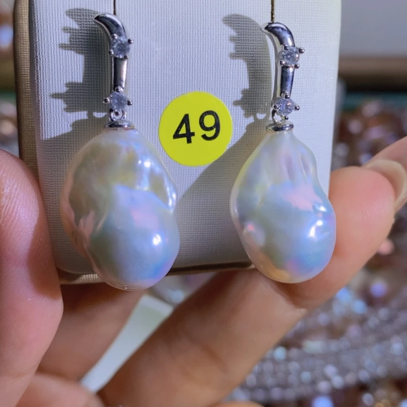 【闪购商品】淡水珍珠天然淡水珍珠（微瑕）合金