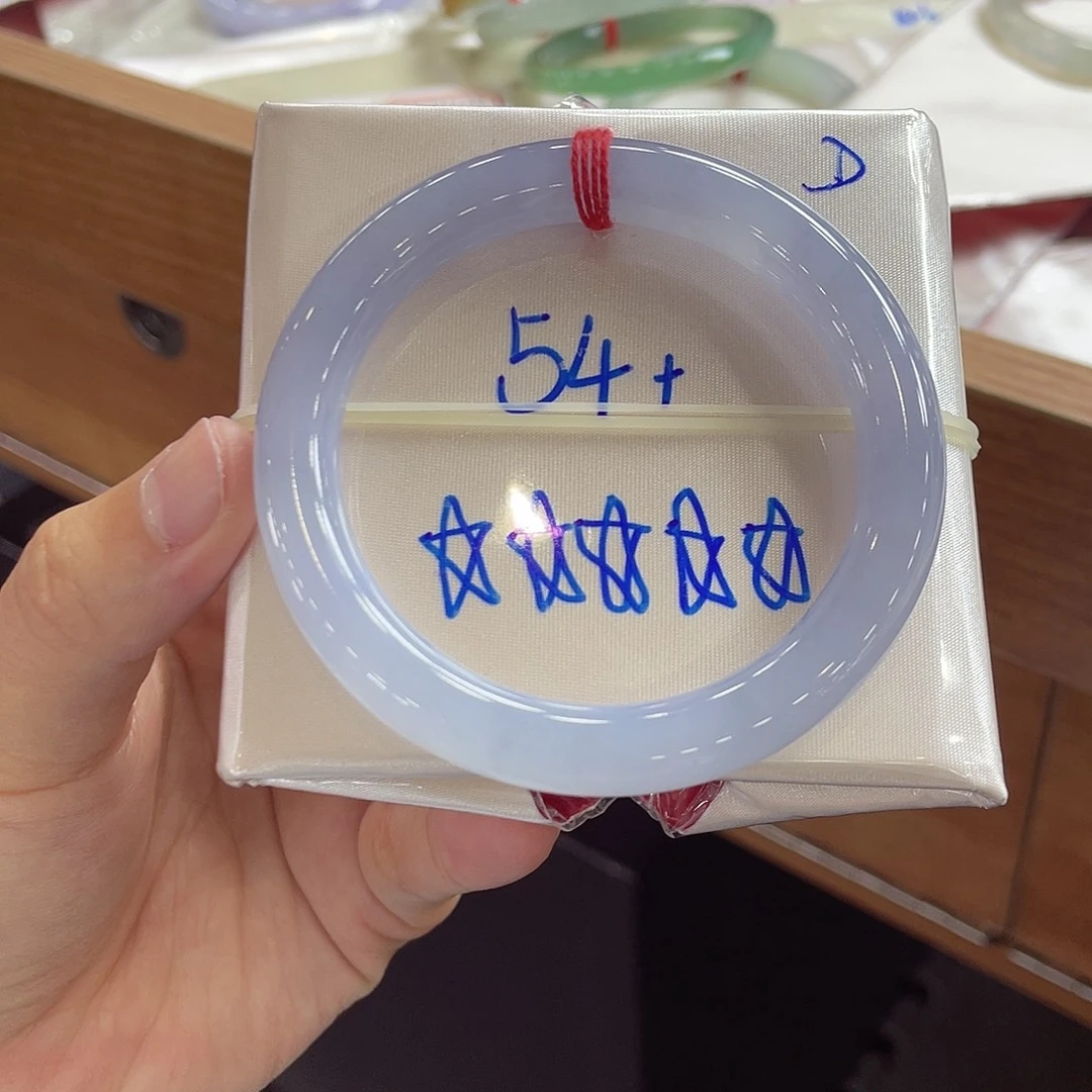 翡翠未镶嵌手镯53 号链接