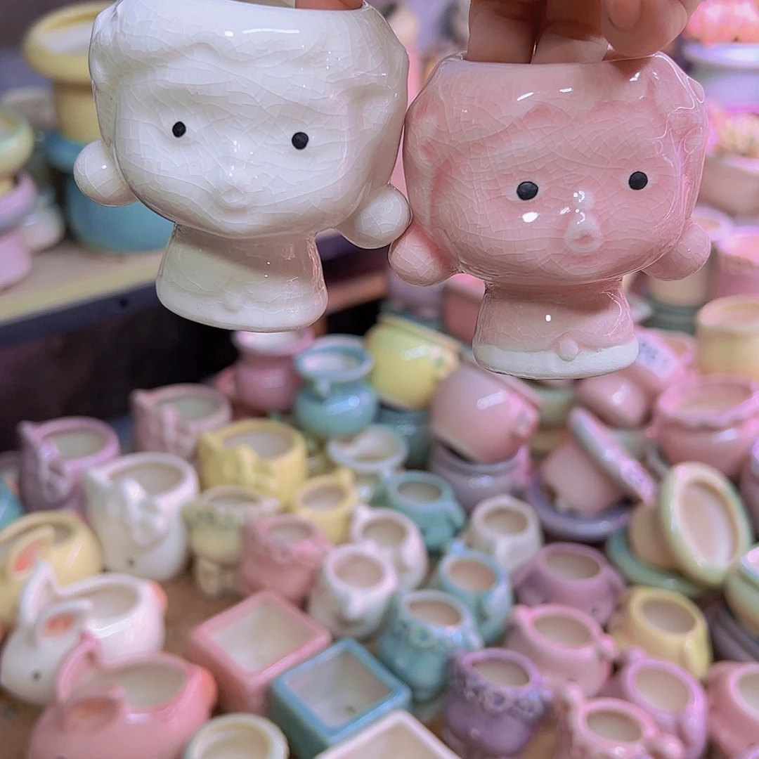 陶瓷花盆当场凑满12包邮