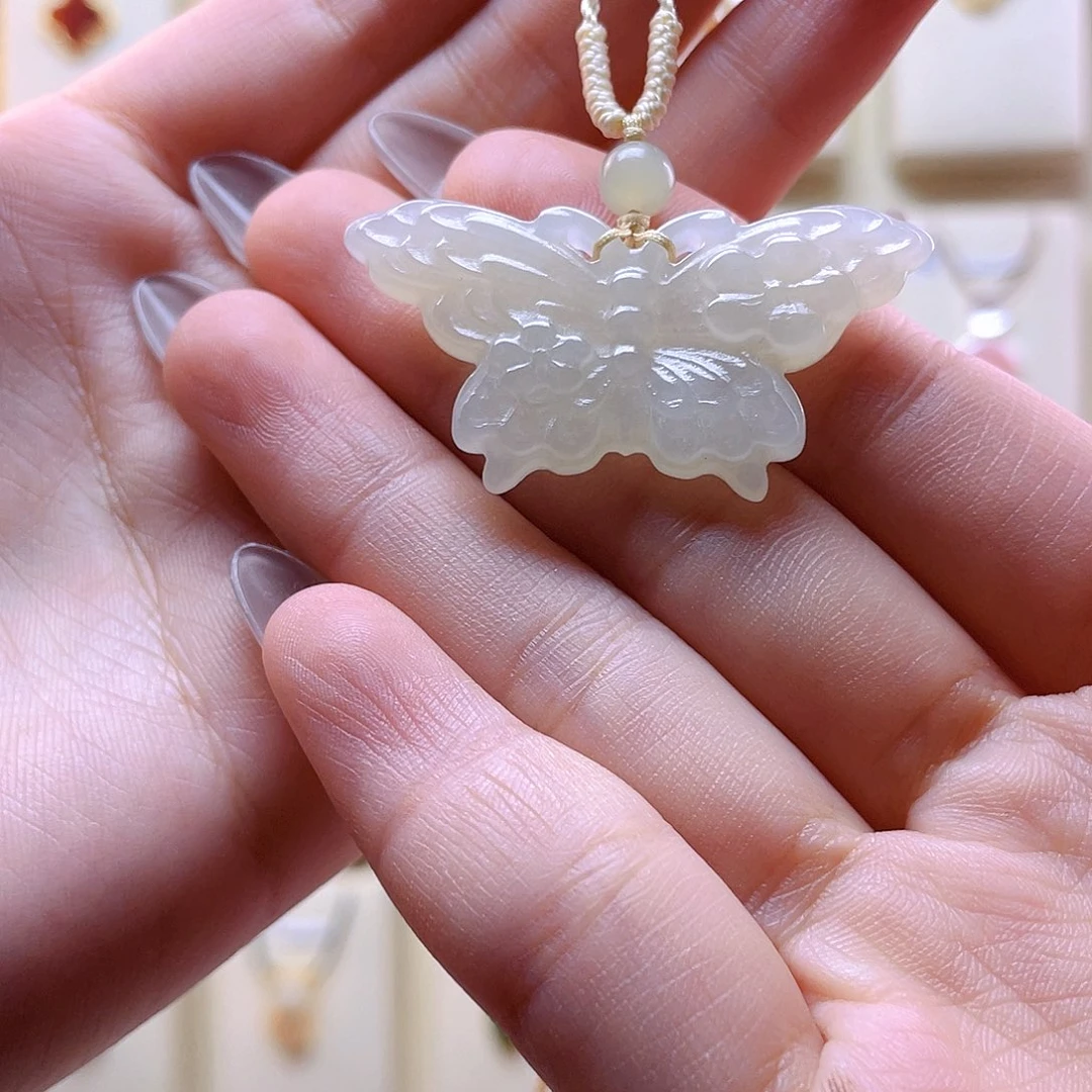 和田玉吊坠(赠链)未镶嵌A****l