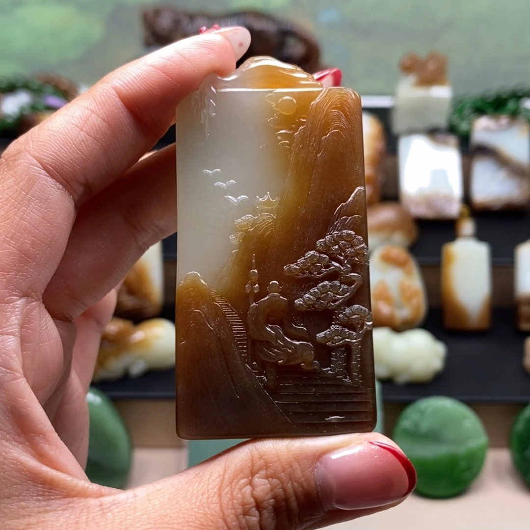 未镶嵌和田玉挂件