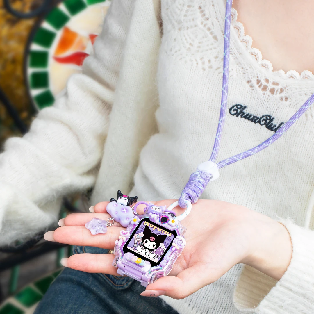 适用小天才电话手表z10挂绳q1s/d2/u5卡通吊坠挂脖z8/z9/z6保护壳