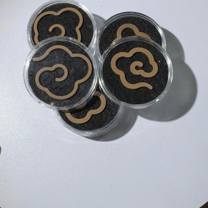 香榧木薰香虫老料祥云香15片装