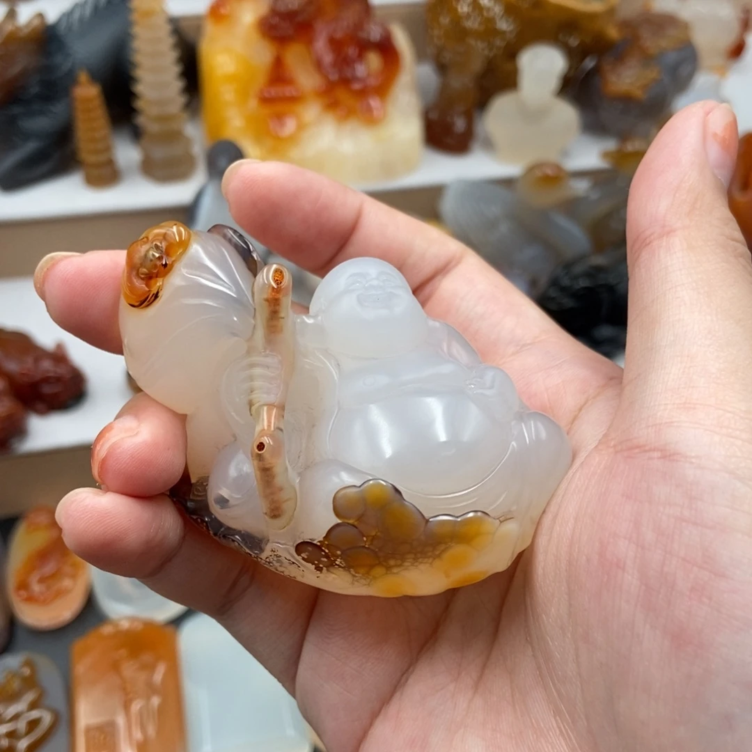 玛瑙/玉髓未镶嵌颈饰