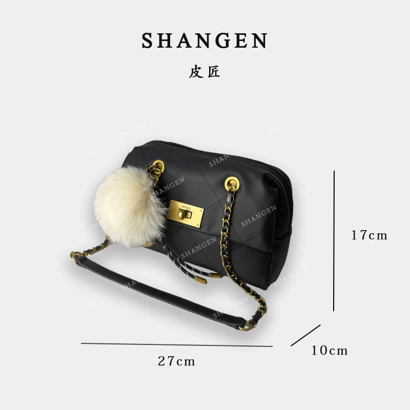 【尚恩CC】ZT-D7109-慕尼黑-轻奢时尚女士新小香单肩斜挎包