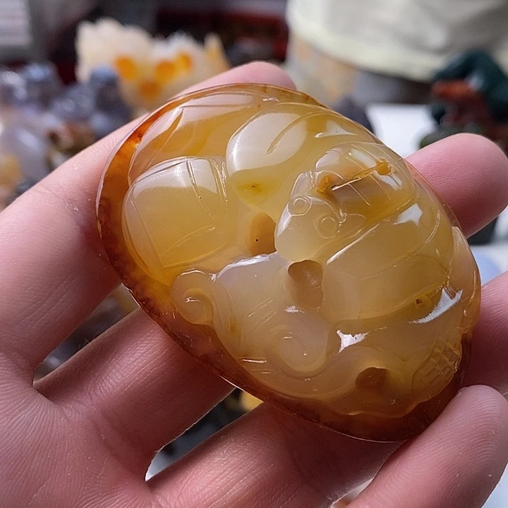 未镶嵌颈饰玛瑙/玉髓