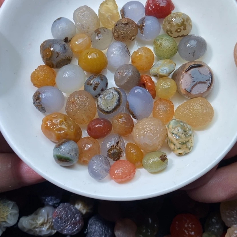 【闪购商品】玛瑙/玉髓颈饰合金石**来