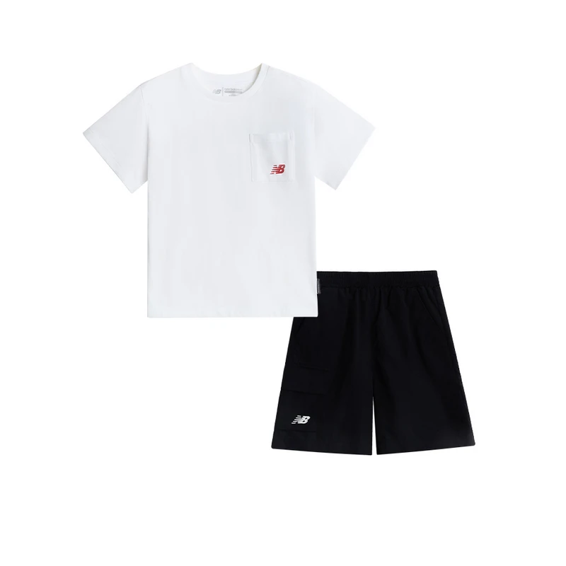 NEW BALANCE KIDS NB 2025年春夏新品儿童百搭针织套装ND2SF2Z313