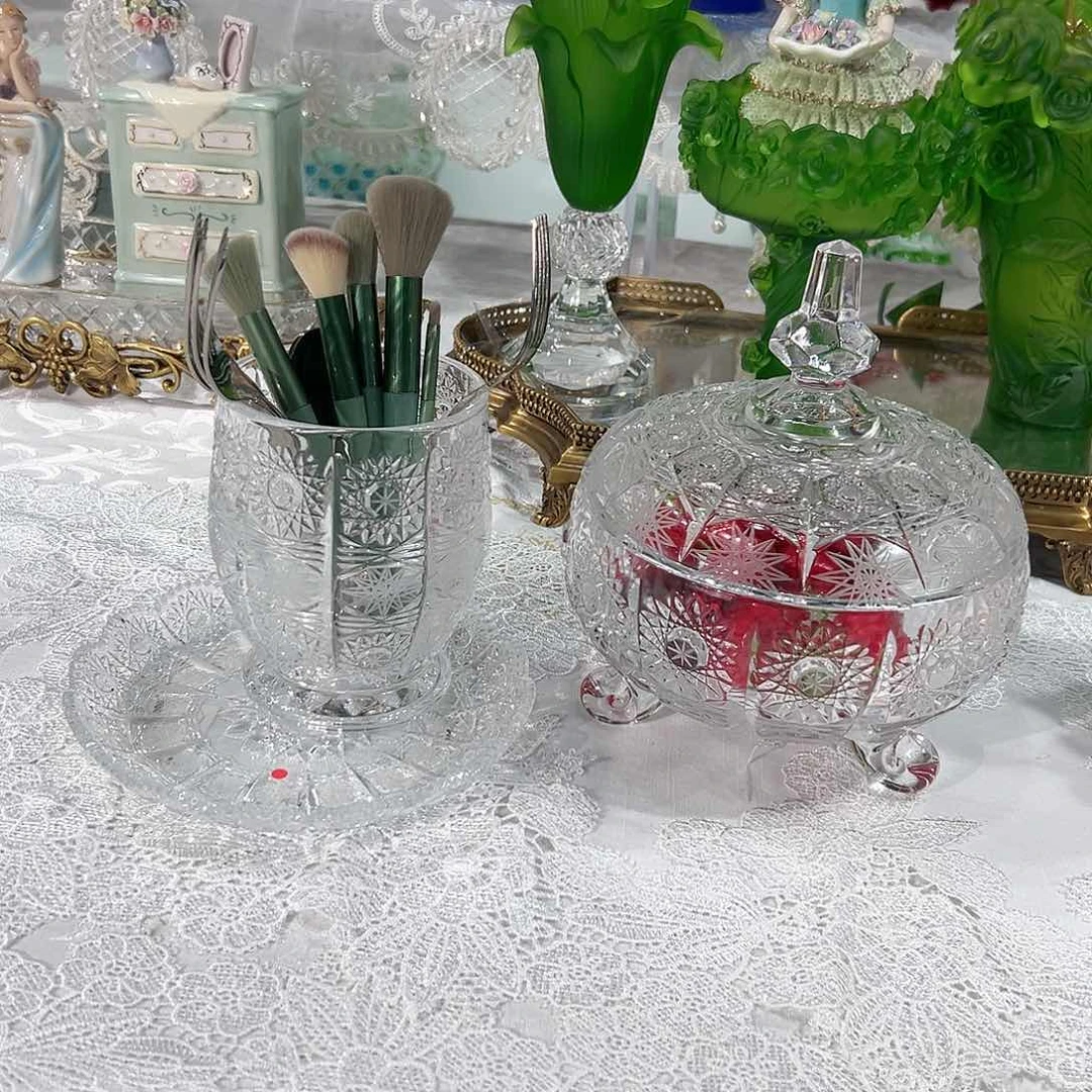 陶瓷福利白水晶三件套