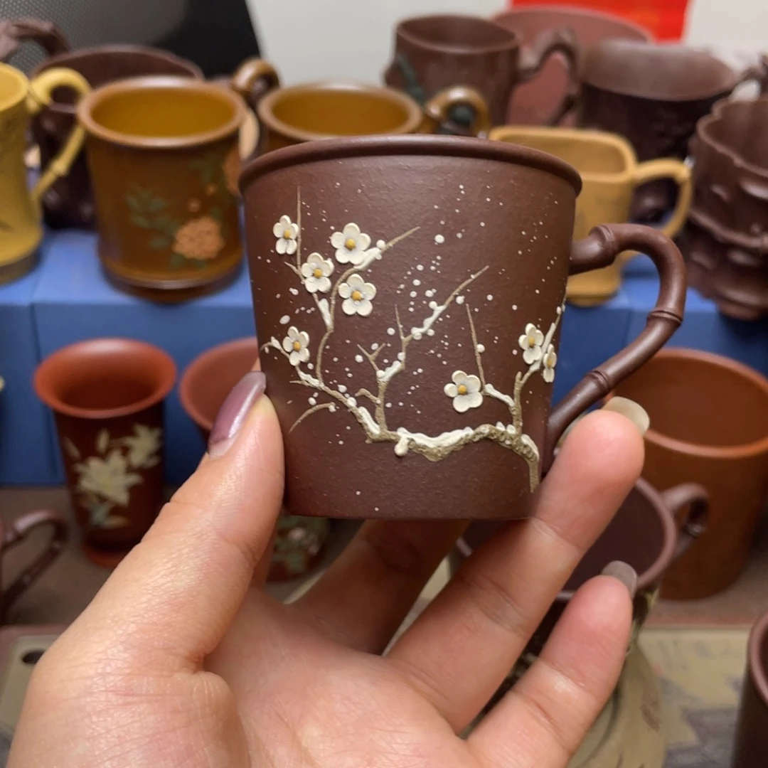紫砂茶杯紫砂主人杯