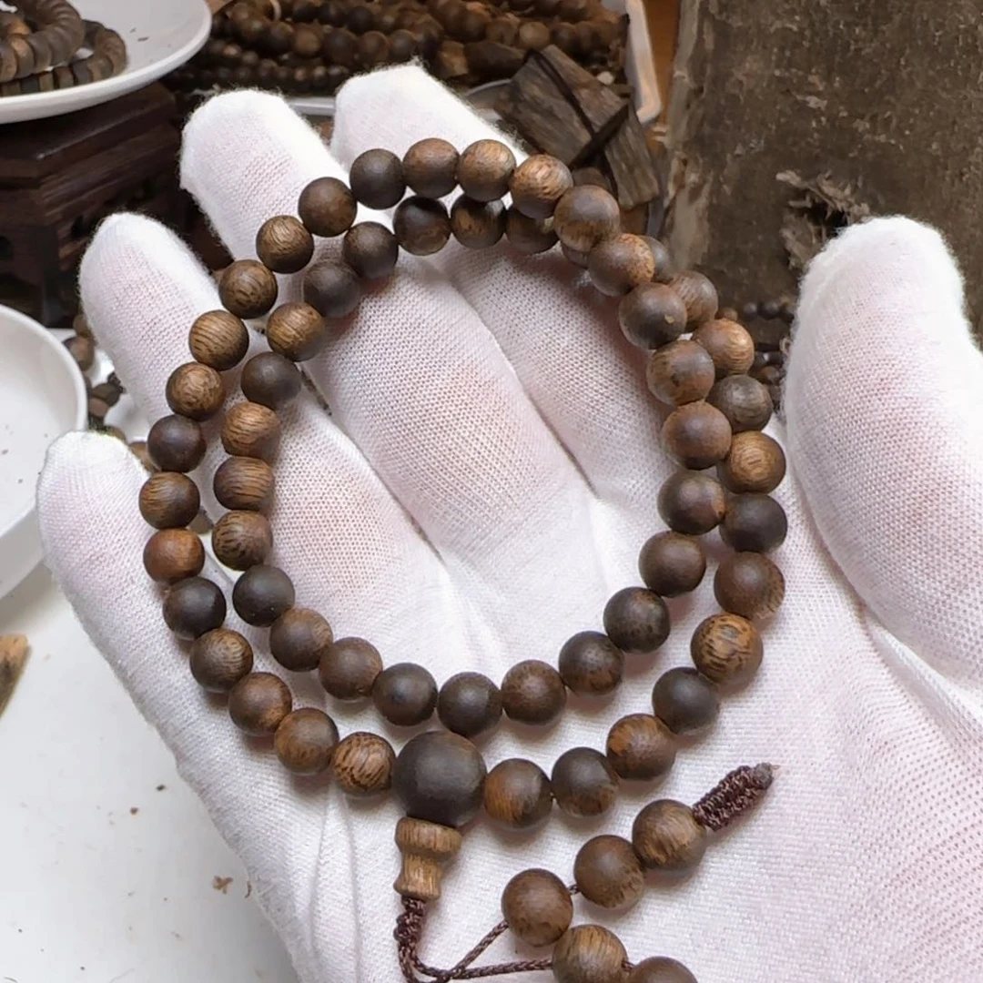 沉香手串小*皮沉香手串7