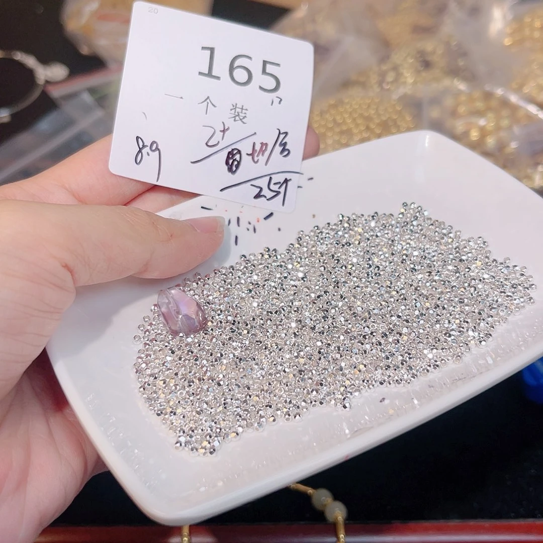 紫晶珠宝半成品银S925镶嵌165