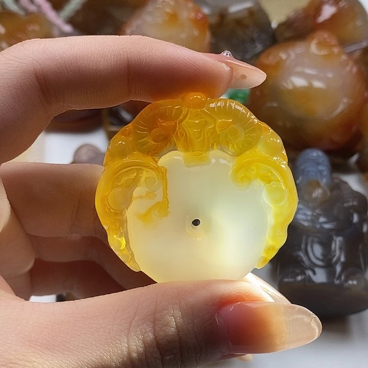 玛瑙/玉髓未镶嵌颈饰