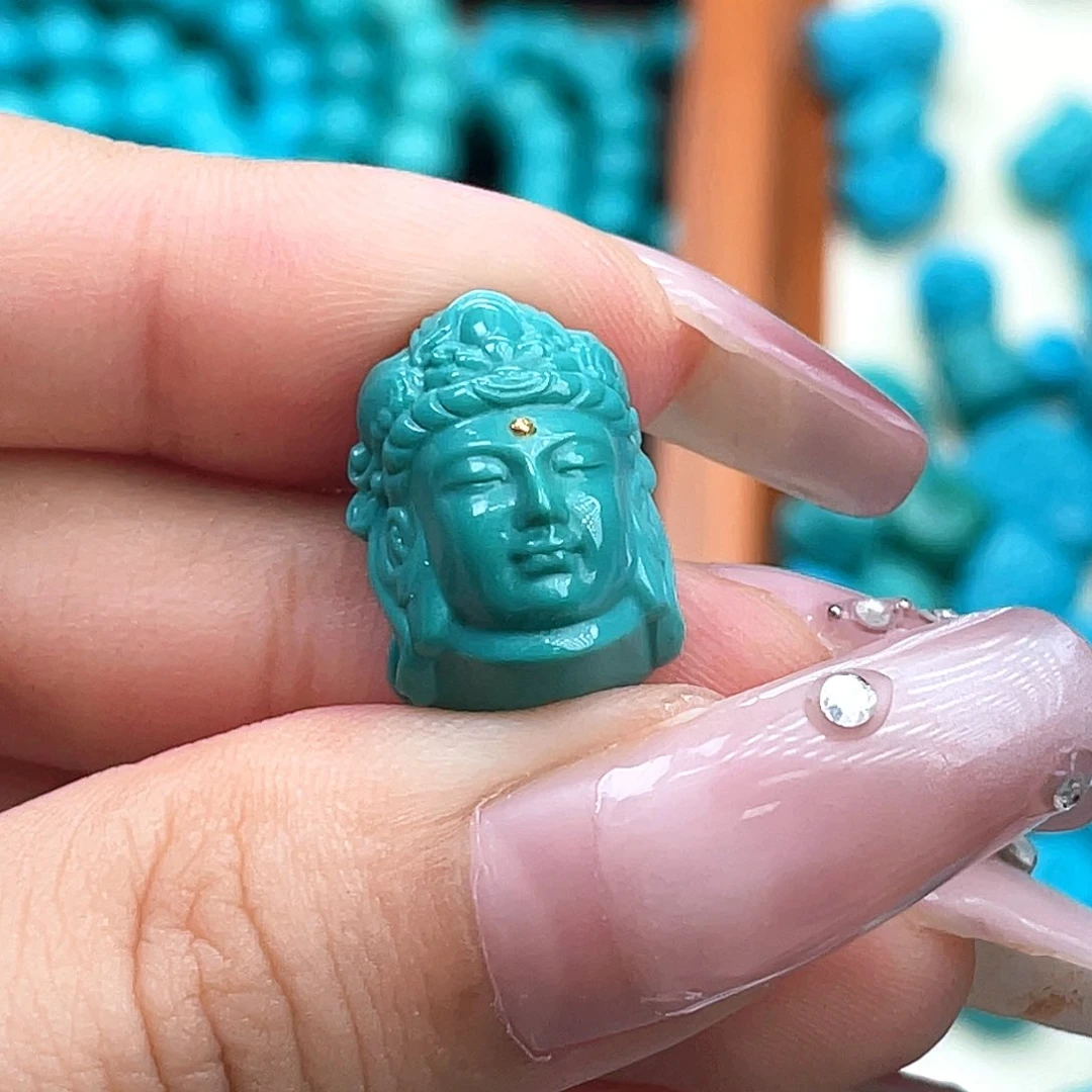 未镶嵌绿松石珠宝奇石