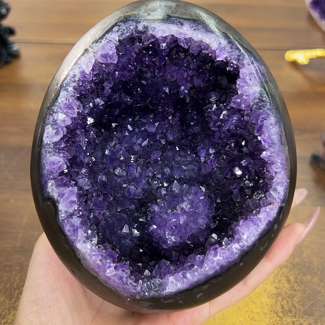 紫晶摆件未镶嵌晶体