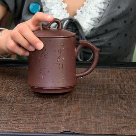茶杯紫砂高货放漏