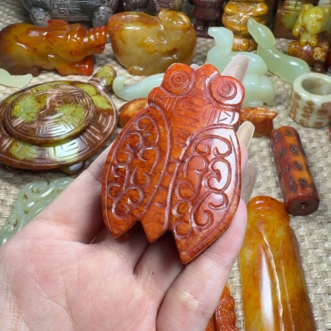 白玉菩提吊坠挂件