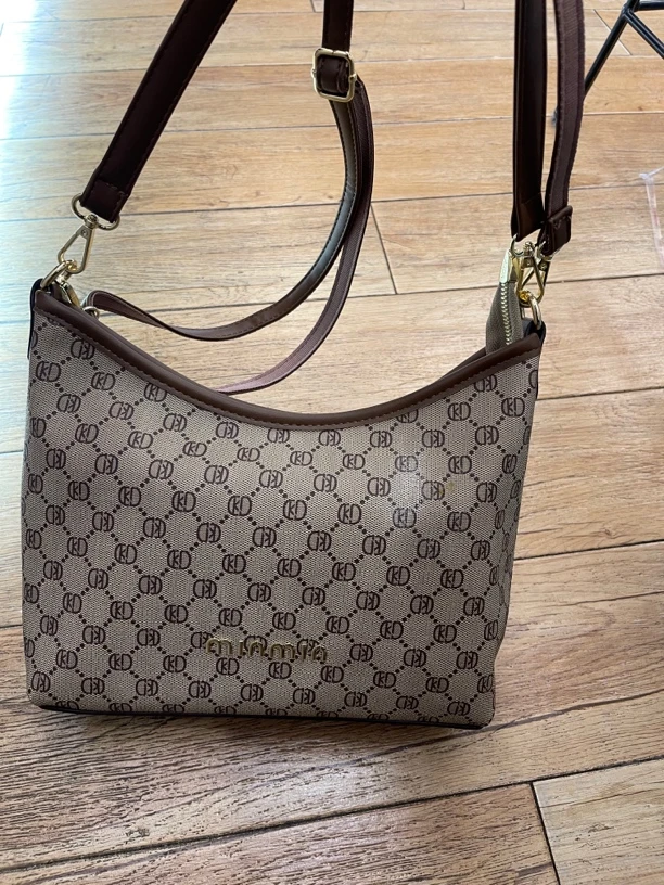 托特包碎花港风斜挎包印花单肩女士手拎包经典休闲复古水桶包