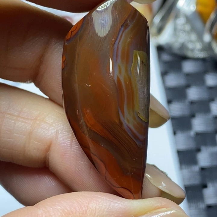 玛瑙/玉髓颈饰未镶嵌灵**蜜