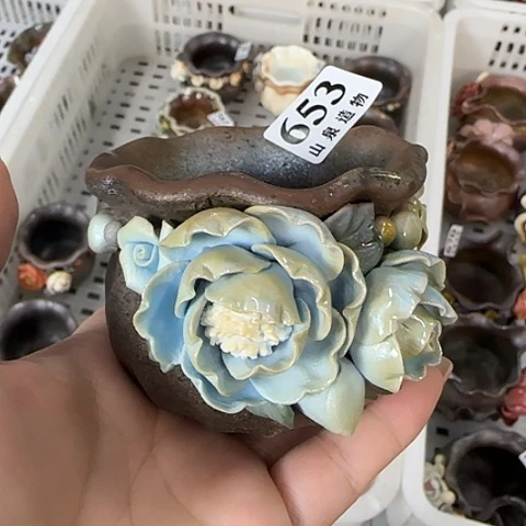 山泉造物手工制作柴烧653