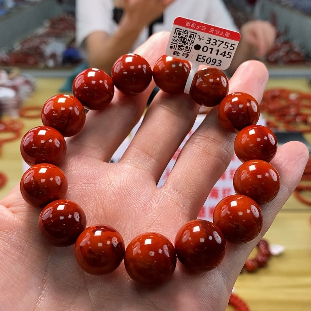 南红玛瑙云端  15mm  多样性发一未镶嵌