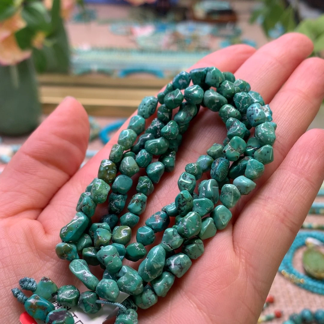 绿松石未镶嵌配饰