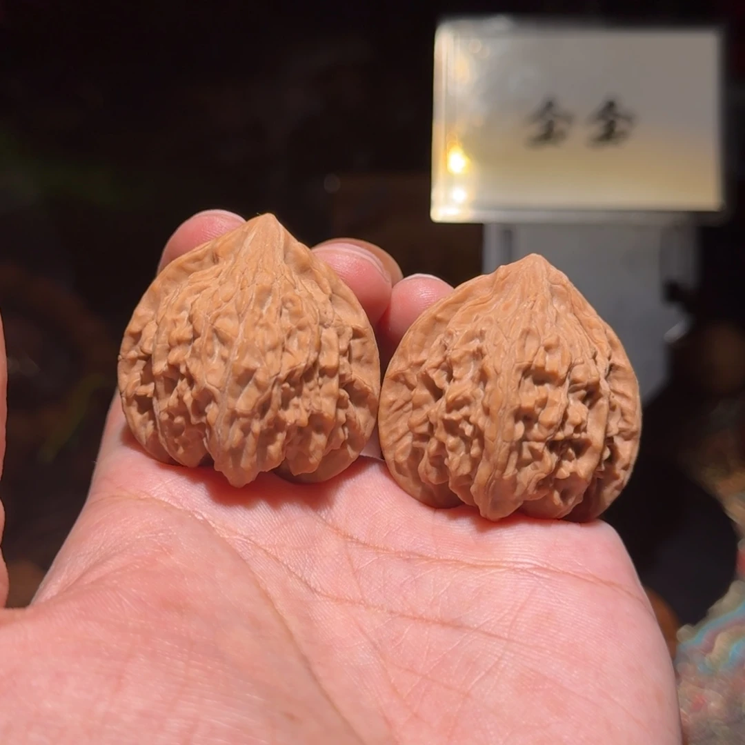 把件核桃072房山一代灯笼，尺寸39