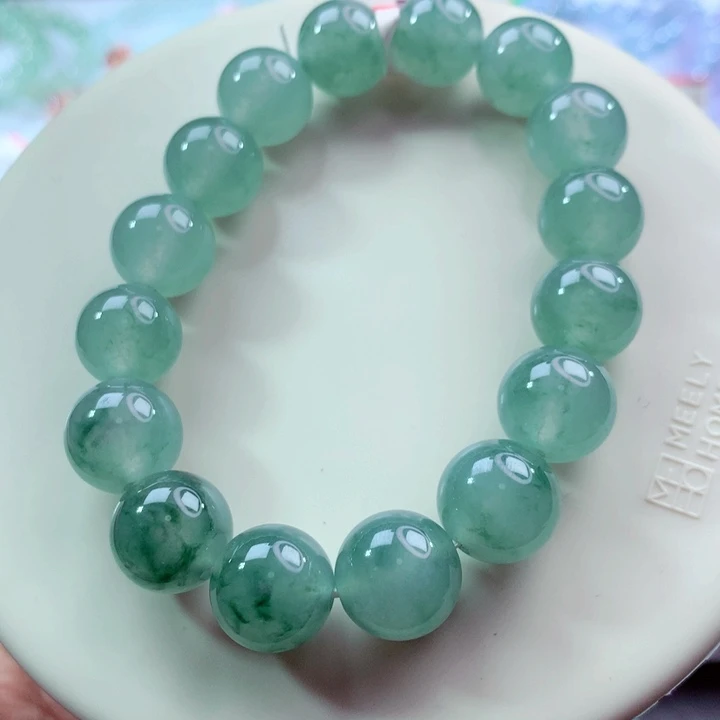 翡翠未镶嵌手链卡13