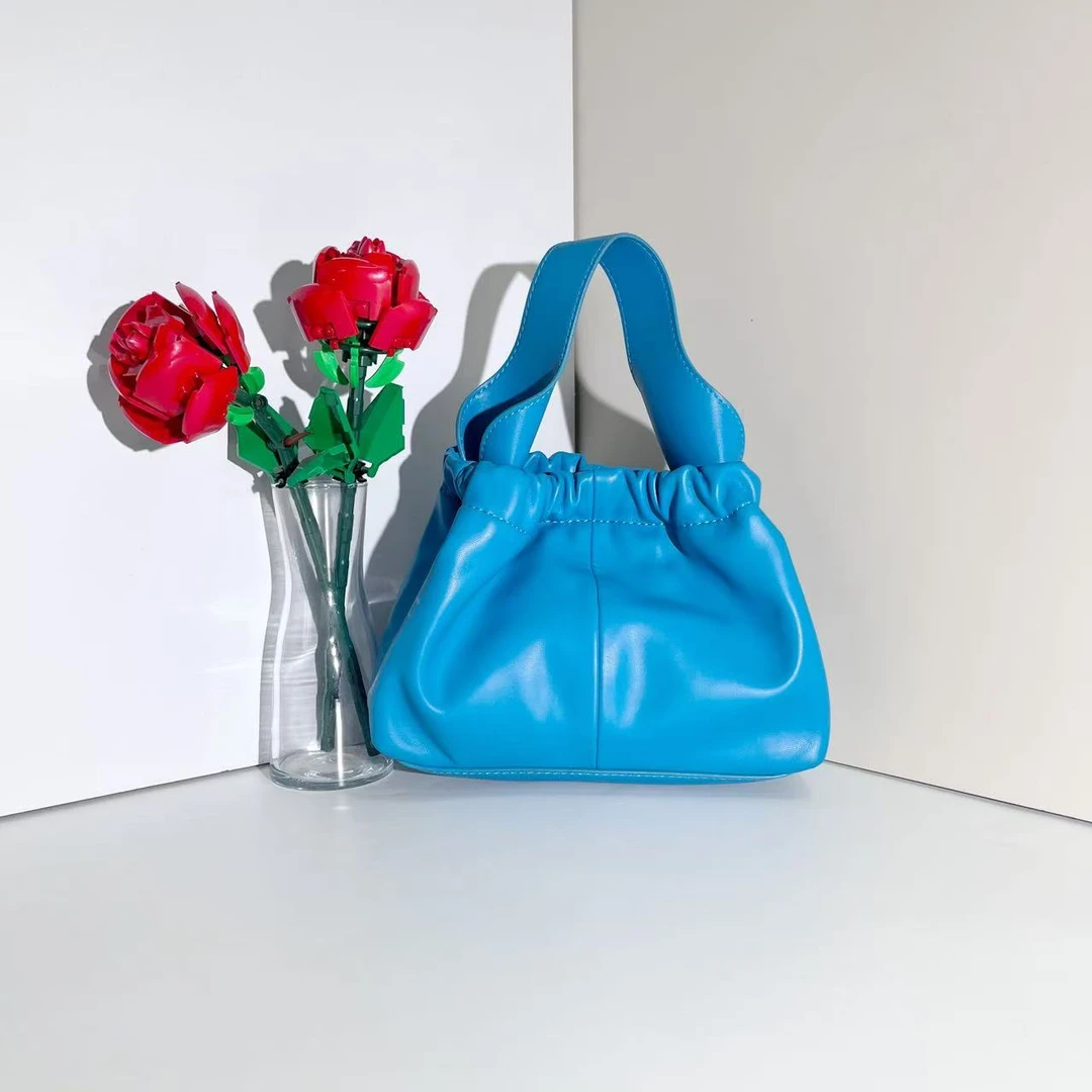 CHARLES&KEITH 10151136-1天蓝色S女士单肩手提包-杨灬