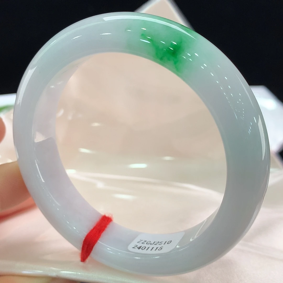 翡翠未镶嵌手镯1115